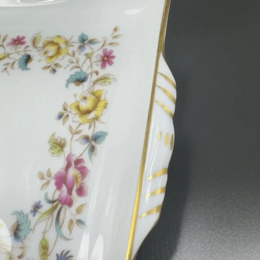 Richard Ginori‎ Italy Fine Porcelain Dish SORRENTO Dresser Rectangular Tray VTG